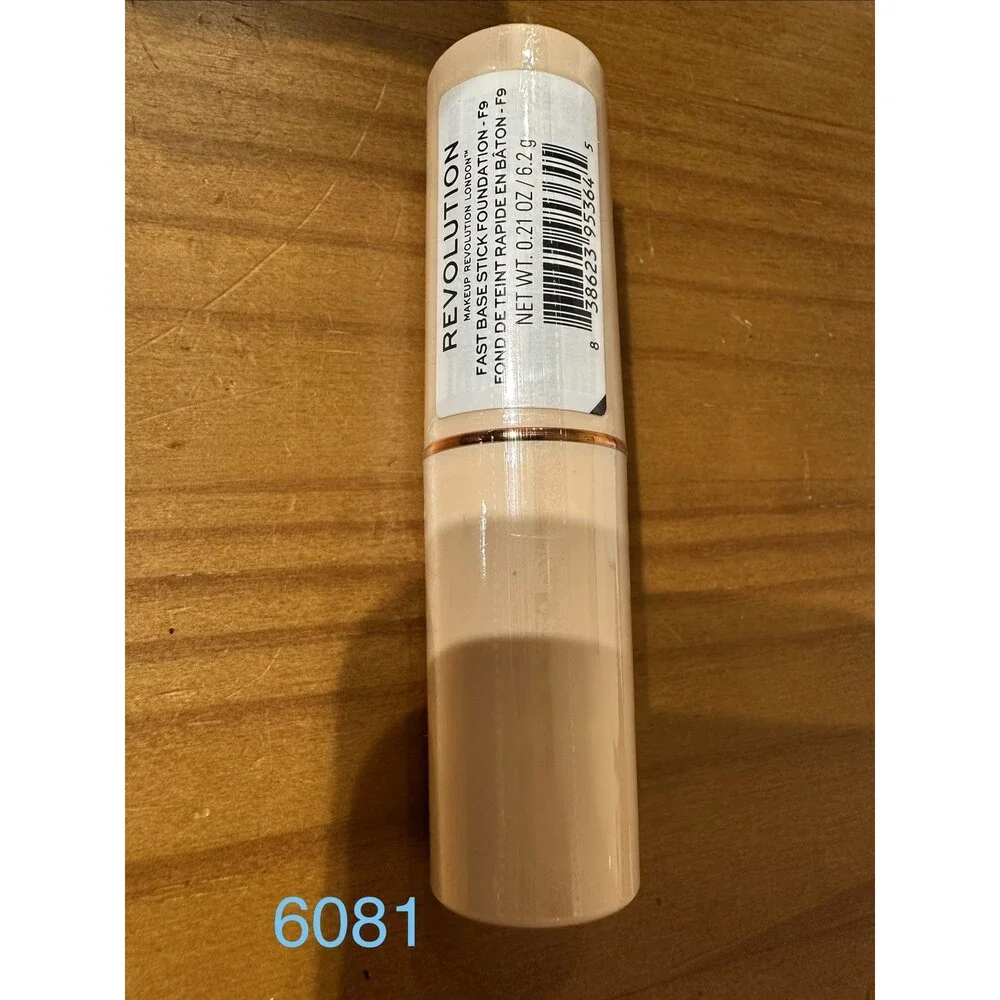 Makeup Revolution Fast Base Stick Foundation F9 3Pc Lot New